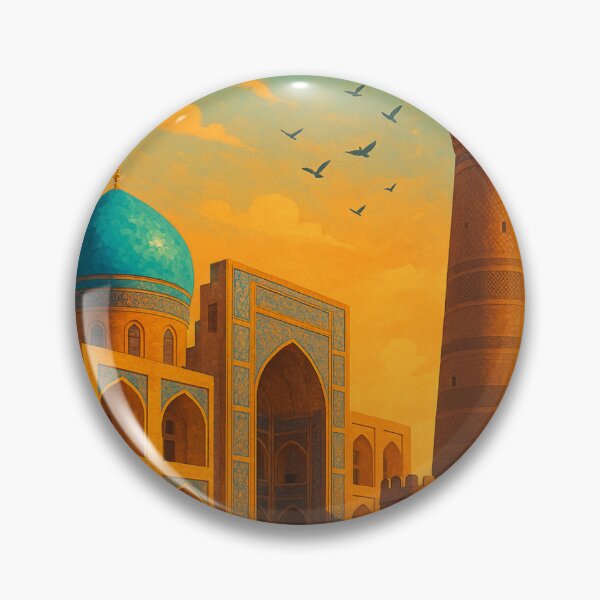 Item preview, Bukhara Uzbekistan Kalyan Minaret at Sunset designed and sold by Aryabek.