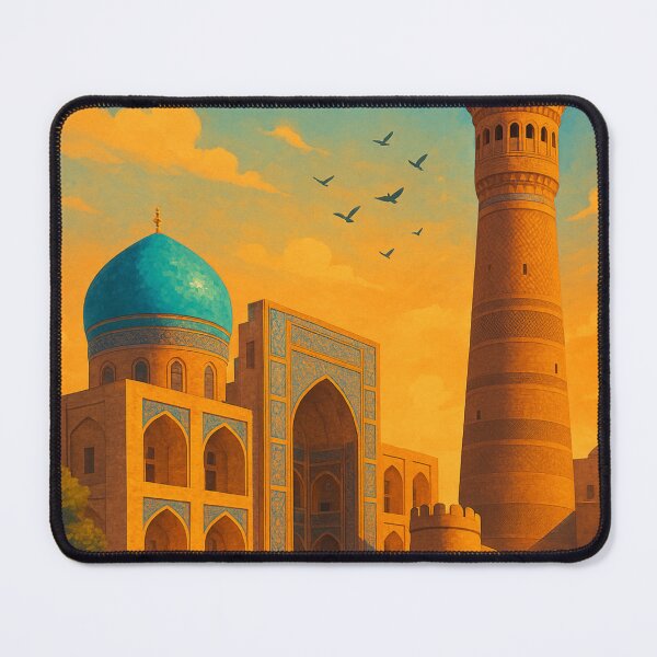 Item preview, Bukhara Uzbekistan Kalyan Minaret at Sunset designed and sold by Aryabek.