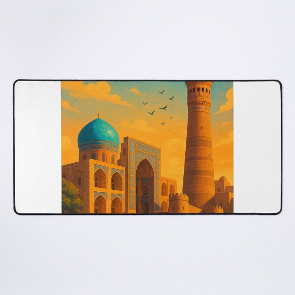 Item preview, Bukhara Uzbekistan Kalyan Minaret at Sunset designed and sold by Aryabek.