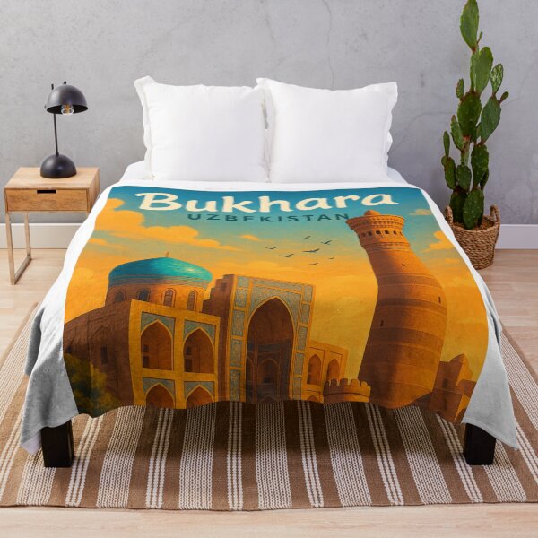 Item preview, Bukhara Uzbekistan Kalyan Minaret at Sunset designed and sold by Aryabek.