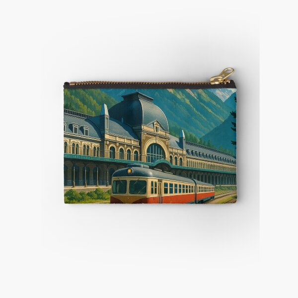 Item preview, Canfranc Spain Pyrenees Train Station designed and sold by Aryabek.