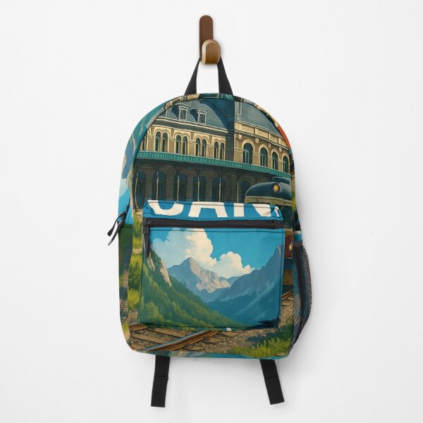 Item preview, Canfranc Spain Pyrenees Train Station designed and sold by Aryabek.