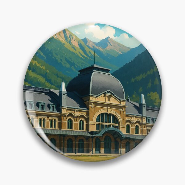 Item preview, Canfranc Spain Historic Railway in Pyrenees designed and sold by Aryabek.