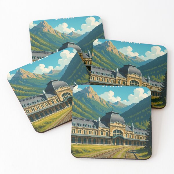 Item preview, Canfranc Spain Historic Railway in Pyrenees designed and sold by Aryabek.
