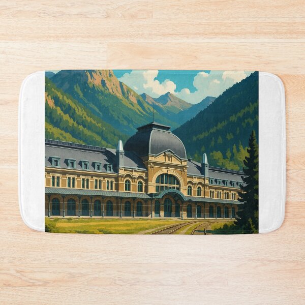 Item preview, Canfranc Spain Historic Railway in Pyrenees designed and sold by Aryabek.