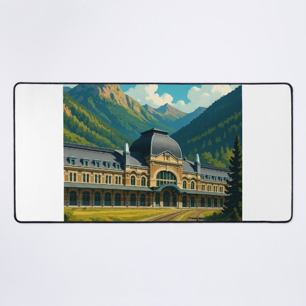 Item preview, Canfranc Spain Historic Railway in Pyrenees designed and sold by Aryabek.