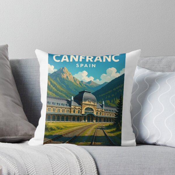Item preview, Canfranc Spain Historic Railway in Pyrenees designed and sold by Aryabek.