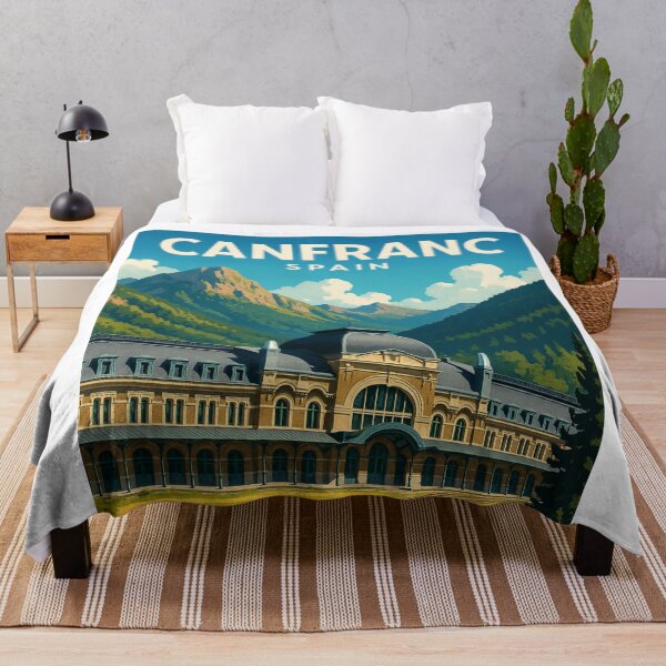 Item preview, Canfranc Spain Historic Railway in Pyrenees designed and sold by Aryabek.