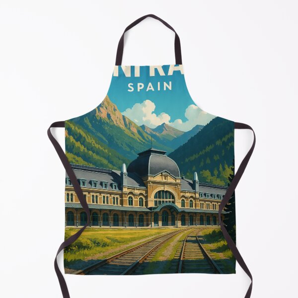 Item preview, Canfranc Spain Historic Railway in Pyrenees designed and sold by Aryabek.