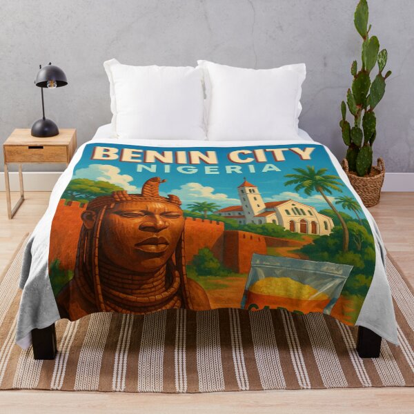 Item preview, Benin City Nigeria Bronze Head and Cathedral designed and sold by Aryabek.