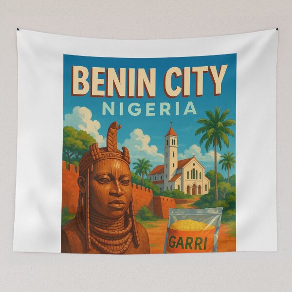 Item preview, Benin City Nigeria Bronze Head and Cathedral designed and sold by Aryabek.