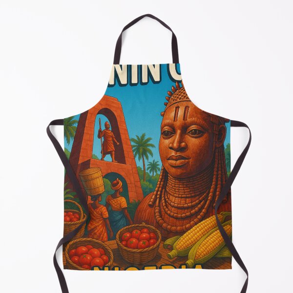Item preview, Benin City Nigeria Market and Royal Monuments designed and sold by Aryabek.