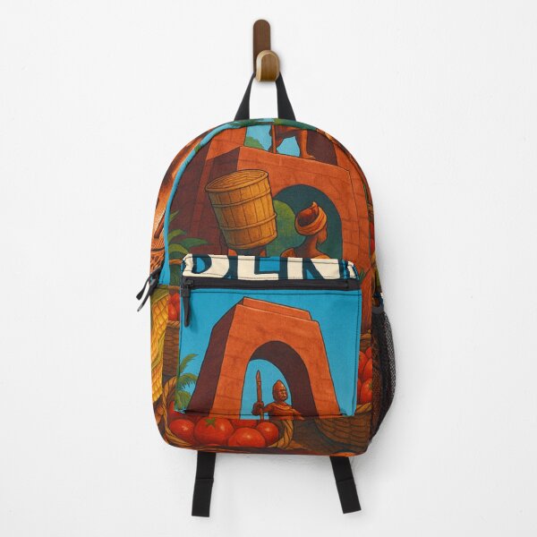 Item preview, Benin City Nigeria Market and Royal Monuments designed and sold by Aryabek.
