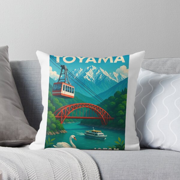 Item preview, Toyama Japan Kurobe Gorge Cable Car and Bridge designed and sold by Aryabek.