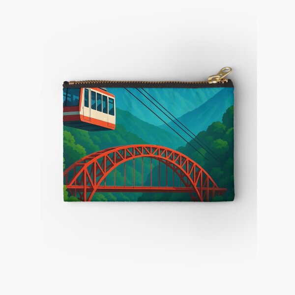 Item preview, Toyama Japan Kurobe Gorge Cable Car and Bridge designed and sold by Aryabek.