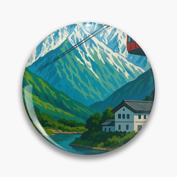 Item preview, Toyama Japan River Valley and Alpine Cable Car designed and sold by Aryabek.