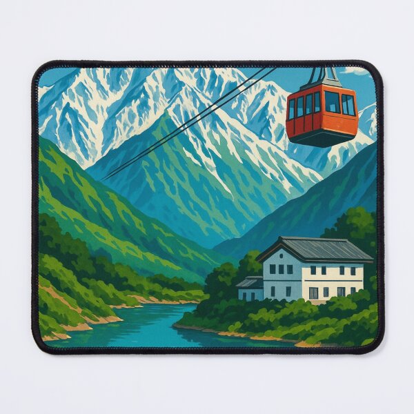 Item preview, Toyama Japan River Valley and Alpine Cable Car designed and sold by Aryabek.