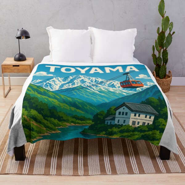 Item preview, Toyama Japan River Valley and Alpine Cable Car designed and sold by Aryabek.