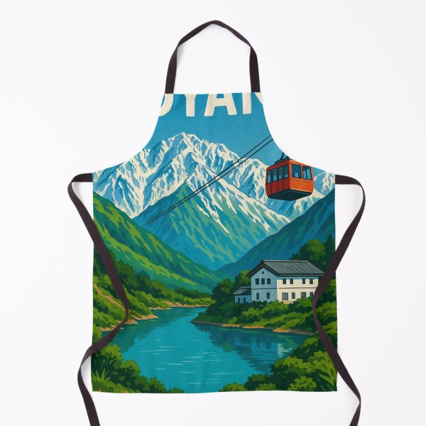 Item preview, Toyama Japan River Valley and Alpine Cable Car designed and sold by Aryabek.