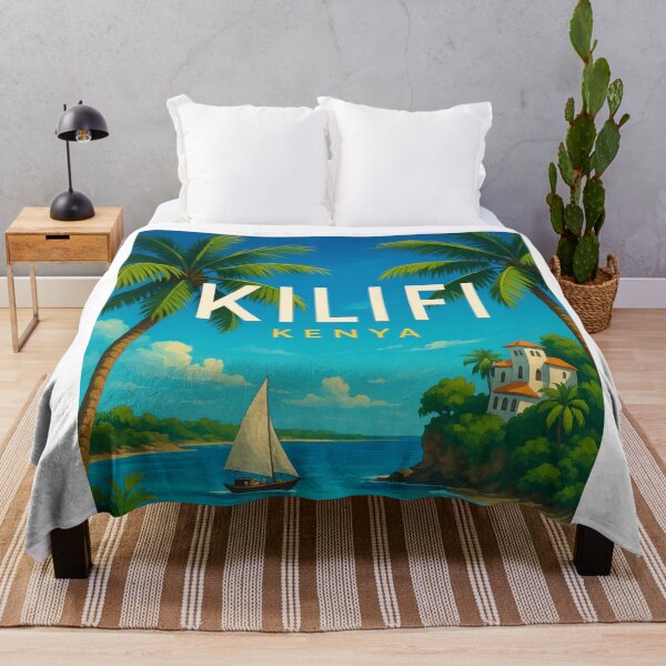 Item preview, Kilifi Kenya Tropical Coast and Dhow designed and sold by Aryabek.