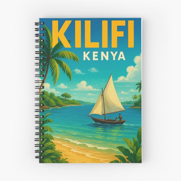 Item preview, Kilifi Kenya Dhow en la Bahía del Océano Índico designed and sold by Aryabek.