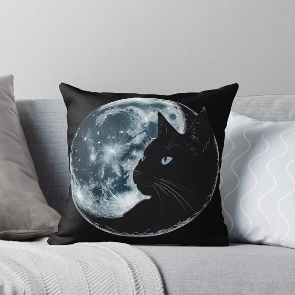 Item preview, Moon Cat – Surreal Celestial Art.Cat.Moon. designed and sold by JAGA-ALIME.