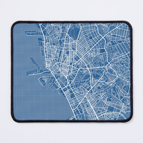 Item preview, Manila City Map of the Philippines - Blueprint designed and sold by deMAP.