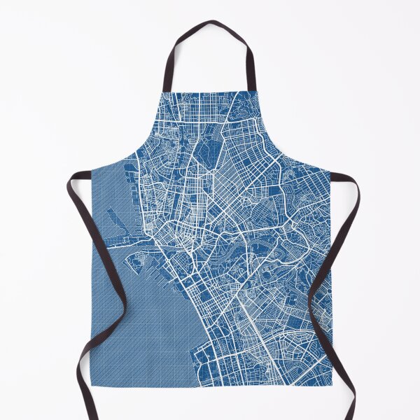 Item preview, Manila City Map of the Philippines - Blueprint designed and sold by deMAP.