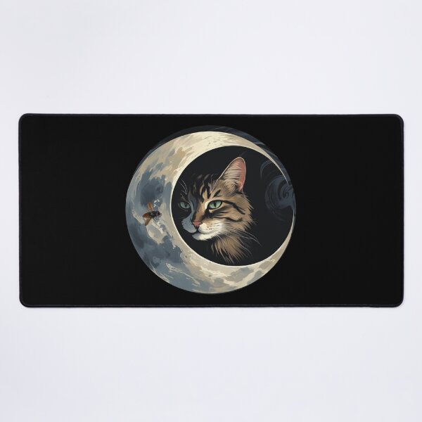 Item preview, Moon Cat – Surreal Celestial Art.Cat.moon. designed and sold by JAGA-ALIME.