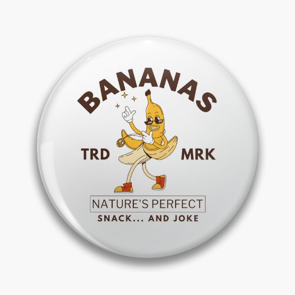 Artikelvorschau, Bananen: Der perfekte Snack und Witz der Natur entworfen und verkauft von Peerless-Prime.