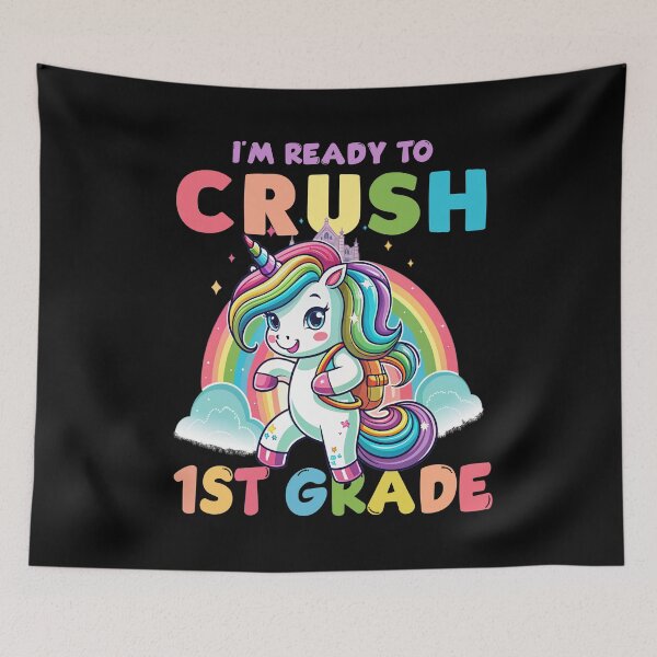 Item preview, Crushing 1st Grade – Unicorn Power designed and sold by Har-vee.