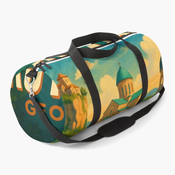 Item preview, Kutaisi Georgia Bagrati Cathedral and River designed and sold by Places On Earth.