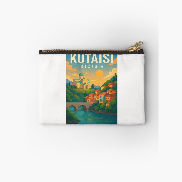 Item preview, Kutaisi Georgia Hillside Town and Bagrati Cathedral designed and sold by Places On Earth.