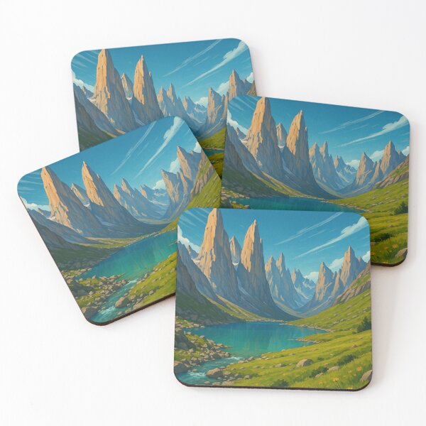 Item preview, Nangma Valley Pakistan Granite Spires and Lake designed and sold by Places On Earth.