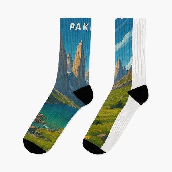 Item preview, Nangma Valley Pakistan Granite Spires and Lake designed and sold by Places On Earth.