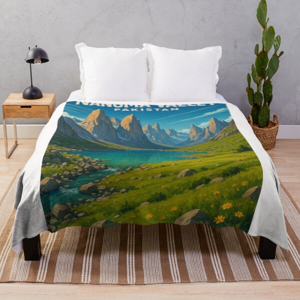 Item preview, Nangma Valley Pakistan Granite Spires and Lake designed and sold by Places On Earth.
