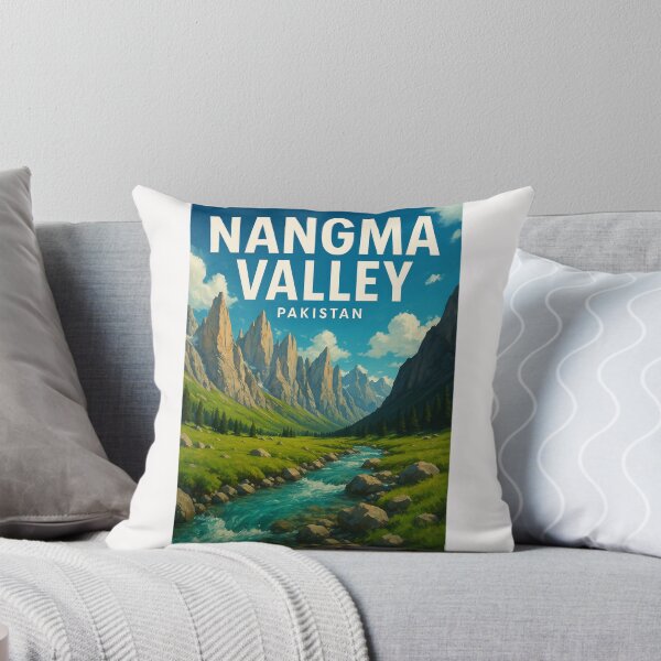 Item preview, Nangma Valley Pakistan Alpine River and Peaks designed and sold by Places On Earth.