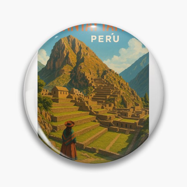 Item preview, Ollantaytambo Peru Sacred Valley Terraces designed and sold by Places On Earth.
