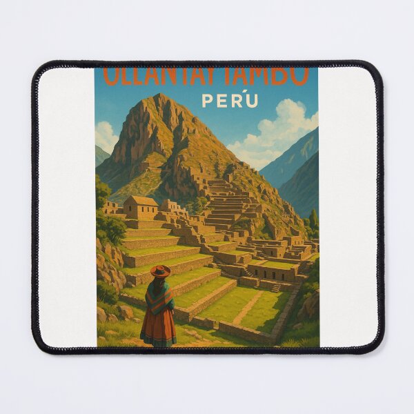 Item preview, Ollantaytambo Peru Sacred Valley Terraces designed and sold by Places On Earth.