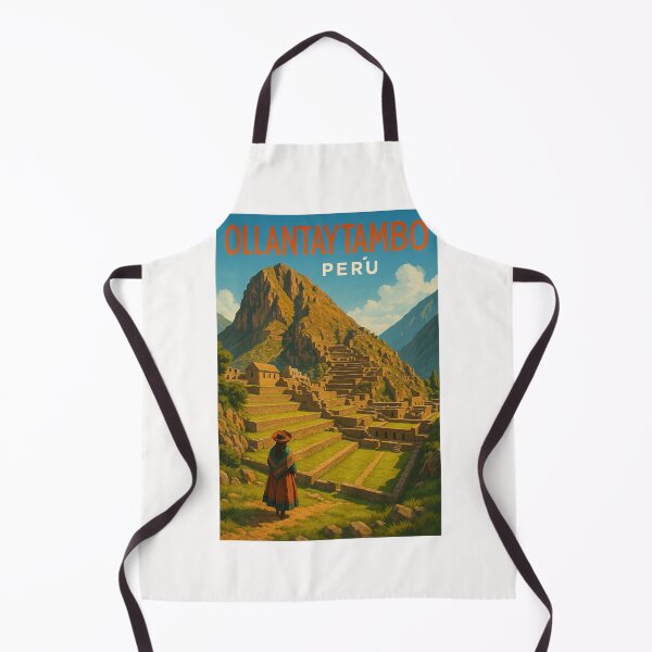 Item preview, Ollantaytambo Peru Sacred Valley Terraces designed and sold by Places On Earth.