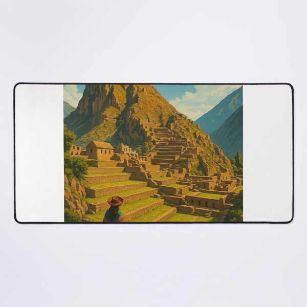 Item preview, Ollantaytambo Peru Sacred Valley Terraces designed and sold by Places On Earth.