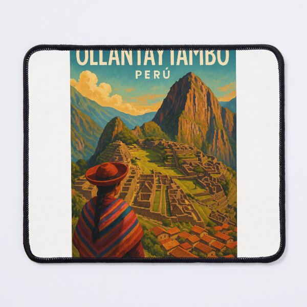 Item preview, Ollantaytambo Peru Inca Ruins and Mountain Views designed and sold by Places On Earth.