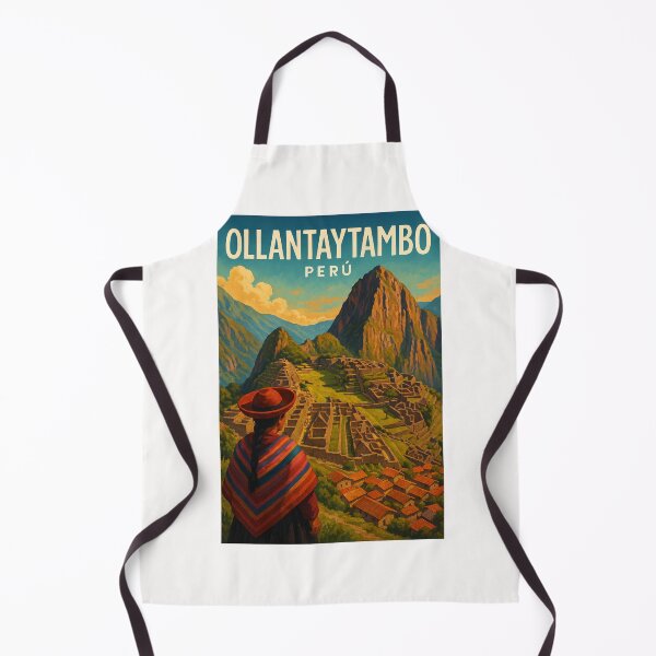 Item preview, Ollantaytambo Peru Inca Ruins and Mountain Views designed and sold by Places On Earth.