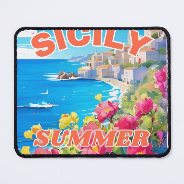 Item preview, Sunny Shores of Sicily - Summer Paradise designed and sold by MiraLumeStudio.
