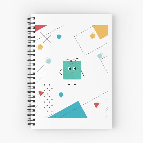 Item preview, Geometric Kawaii Chaos – Cute Meets Math designed and sold by MELEK Ç..