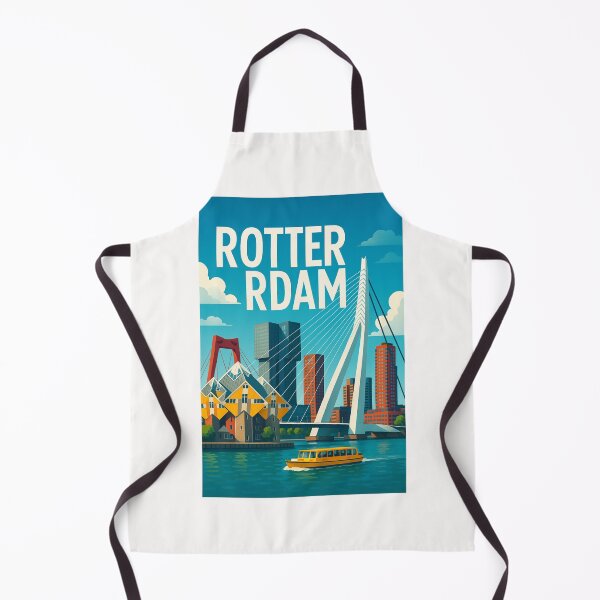 Item preview, Rotterdam Netherlands Cube Houses and Bridges designed and sold by Places On Earth.