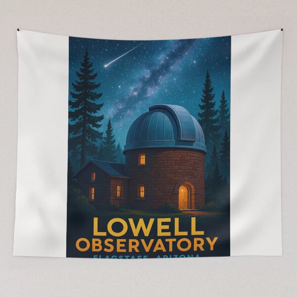 Item preview, Lowell Observatory Flagstaff Arizona Night Sky designed and sold by Places On Earth.