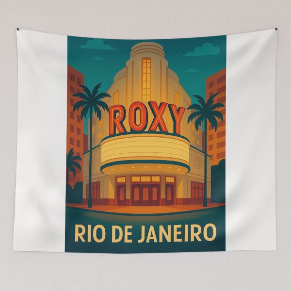 Item preview, Roxy Cinema Rio de Janeiro Brazil Art Deco designed and sold by Places On Earth.