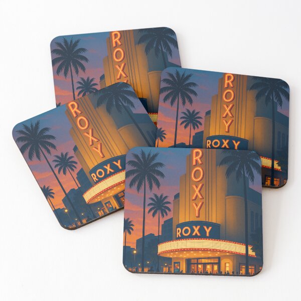 Item preview, Roxy Cinema Rio de Janeiro Brazil at Night designed and sold by Places On Earth.