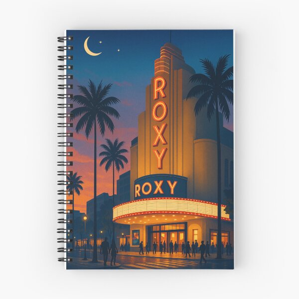 Item preview, Roxy Cinema Rio de Janeiro Brazil at Night designed and sold by Places On Earth.